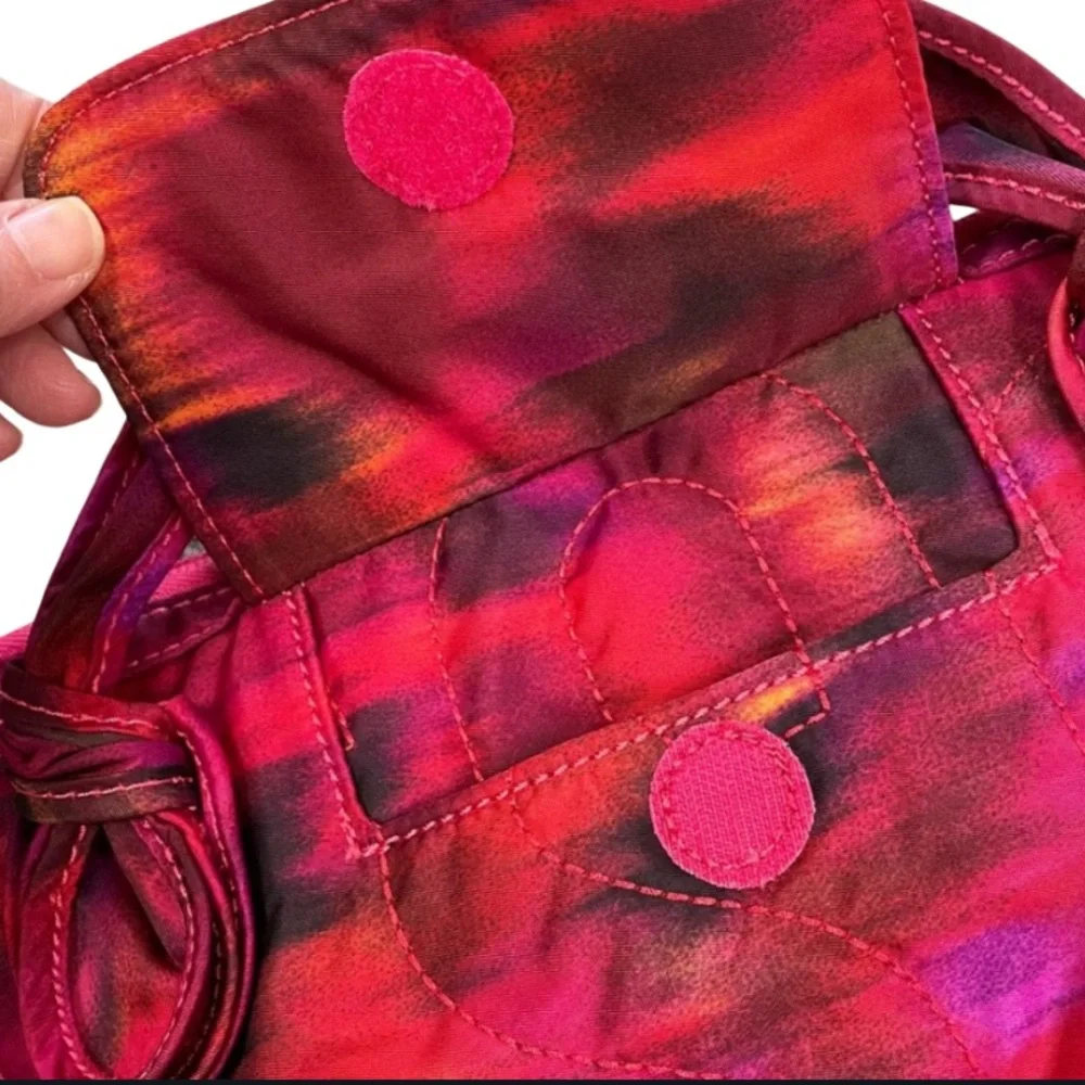 Marc By Marc Jacobs Quilted Pink Red Laptop Bag with Adjustable Strap